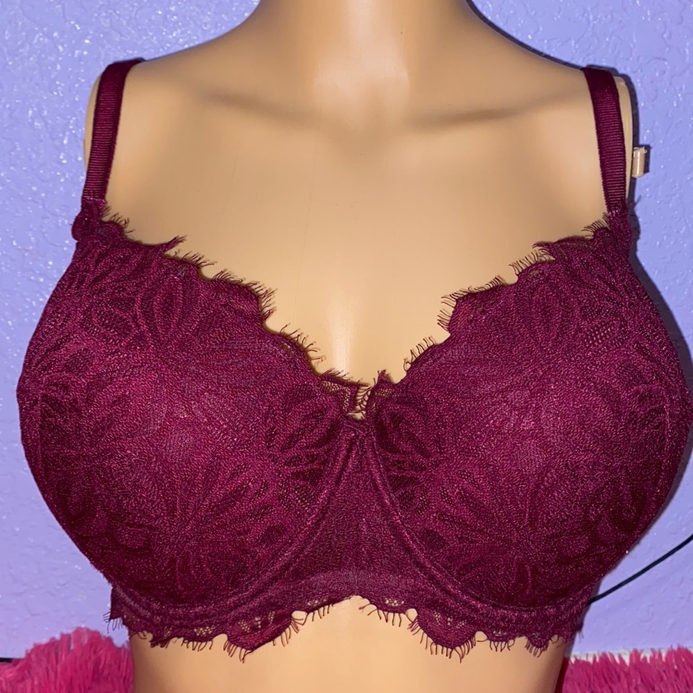 PINK VS maroon bras size 36DDD